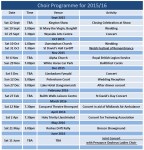 BMVC 2015-16 Choir&nbsp;Programme