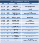 BMVC 2015-16 Choir&nbsp;Programme