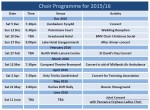BMVC 2015-16 Choir&nbsp;Programme