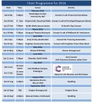 BMVC 2016 Choir&nbsp;Programme