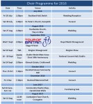 BMVC 2016 Choir&nbsp;Programme