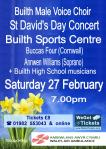 Concert Poster St Davids Day 2016&nbsp;3