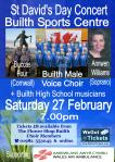 Concert Poster St Davids Day&nbsp;2016