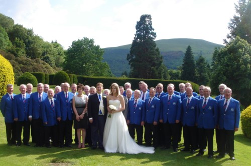 Buckland Hall wedding