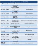 2018 Choir Diary