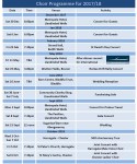 2018 Choir Diary
