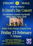 Concert Poster St Davids Day 2018&nbsp;2rev