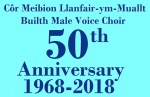 Builth Male Voice Choir Logo 50th&nbsp;Anniversary