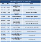 2019 bmvc diary