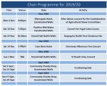 2019 bmvc diary