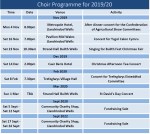 2019 bmvc diary