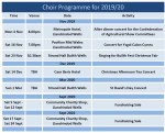 2019 bmvc diary
