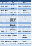 Choir Events Diary&nbsp;2022