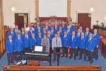 Kington Baptist Chapel – 31 choristers from&nbsp;balcony