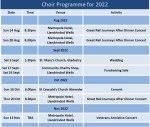 Programme 2022