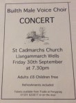 Llangammarch poster Sept&nbsp;2022