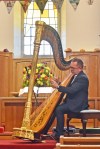 Llandudno Concert – Dylan playing&nbsp;harp