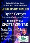 2023 St Davids Concert&nbsp;Poster