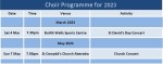 Programme 2023