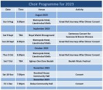 Programme 2023