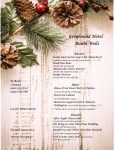 Greyhound Christmas Menu